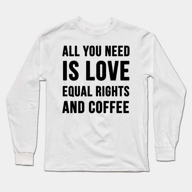 All You Need Is Love Long Sleeve T-Shirt by hothippo